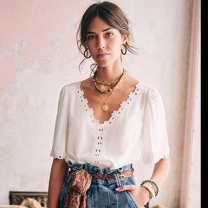 Sezane Ilonie Blouse